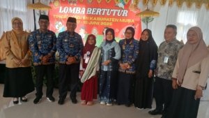 Lestarikan Budaya Lisan, Dinas Perpustakaan Muna Gelar Lomba Bertutur Tingkat SD/MI