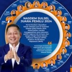 NasDem Sulsel Buktikan Dominasi, Makassar Dipilih Jadi Tuan Rumah Rakernas 2025