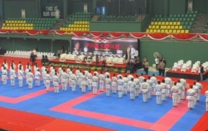 Empat Medali Diboyong, Tim Karate Polda Sultra Bersinar di Piala Kapolri 2025