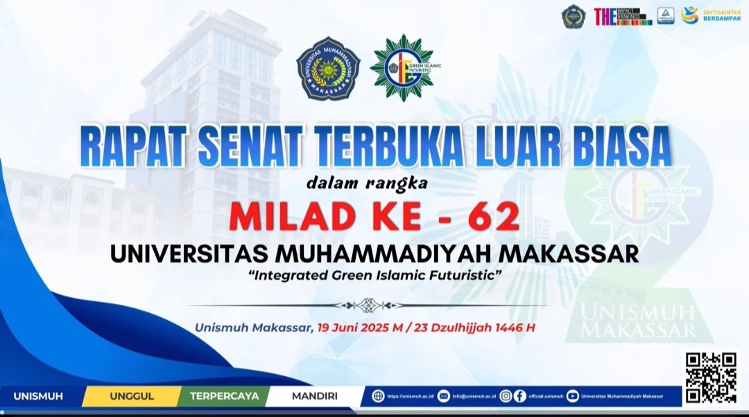 Ketua PP Muhammadiyah di Milad Unismuh ke-62: Kampus Harus Jadi Penjaga Nurani Bangsa