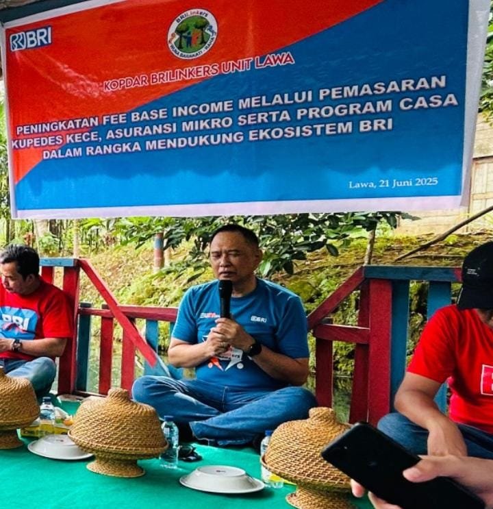 Kopdar AgenBrilink Unit Lawa : Strategi Meningkatkan Fee Based Income dan Dukung Pengembangan Usaha Mikro